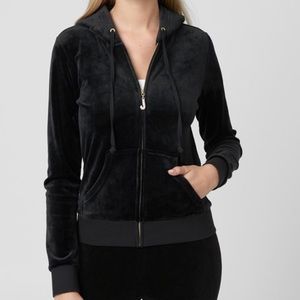 Juicy Couture Black Zip Up Jacket